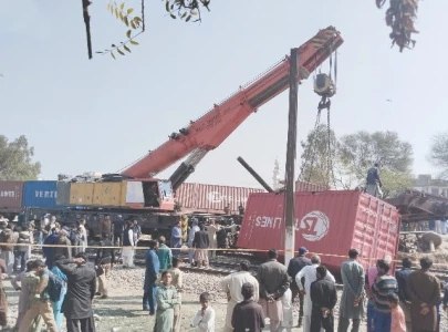 railway traffic disrupted as freight train derails