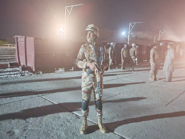 security forces secure mach railway station after the terrorist attack on jaffar express photo afp security forces secure mach railway station after the terrorist attack on jaffar express photo afp