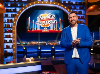 travis kelce hosts new game show are you smarter than a celebrity premiering on prime video