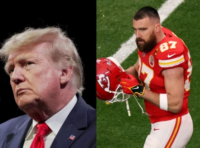 travis kelce calls trump s super bowl visit a great honor despite past taylor swift feud travis kelce calls trump s super bowl visit a great honor despite past taylor swift feud