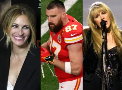 travis kelce lauds julia roberts and stevie nicks following their meetup at taylor swift s eras tour
