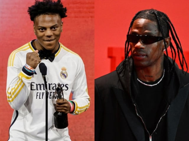ishowspeed beats travis scott in a foot race at fanatics fest ishowspeed beats travis scott in a foot race at fanatics fest