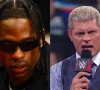 travis scott slammed by cody rhodes in wrestlemania travis scott slammed by cody rhodes in wrestlemania