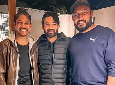 mohammad rizwan meets controversial sandeep lamichhane