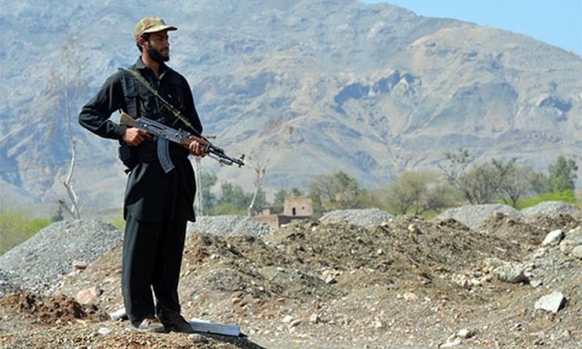 an afp file image of a khasadar personnel an afp file image of a khasadar personnel