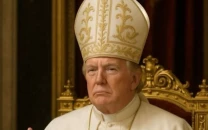 trump faces criticism for sharing ai generated depicting him as pope trump faces criticism for sharing ai generated depicting him as pope