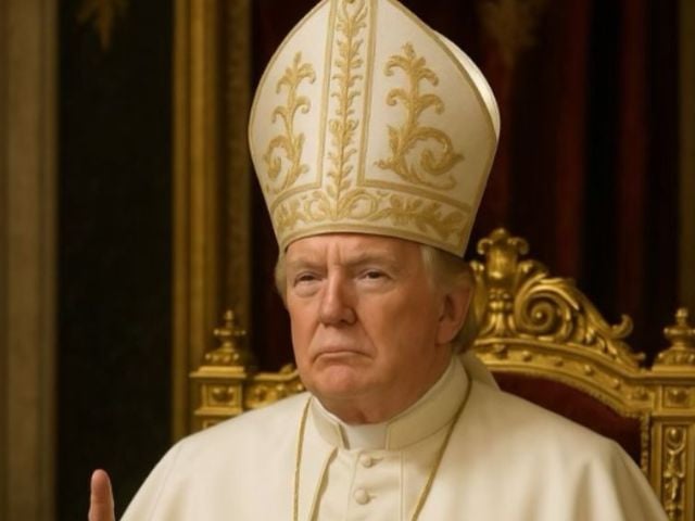 Trump faces criticism for AI-generated image as pope | The Express Tribune