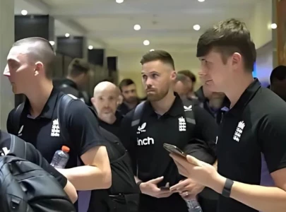 england cricket team reach lahore for champions trophy 2025
