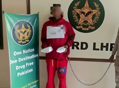 passenger from bahrain busted with 35 cocaine filled capsules at lahore airport