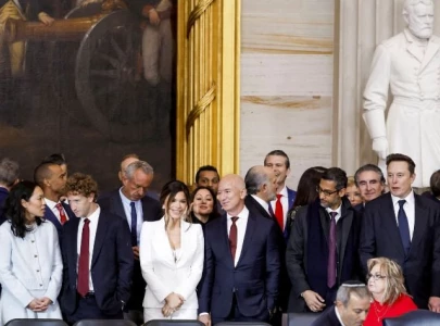 five billionaires at trump s inauguration lose 200b in weeks