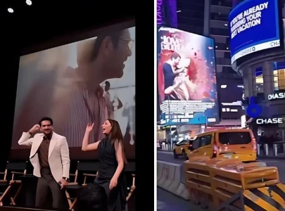 times square screens love guru trailer in historic moment for pakistani cinema times square screens love guru trailer in historic moment for pakistani cinema