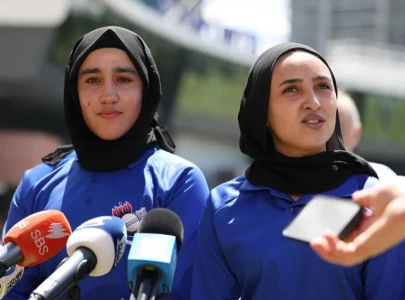 women cricketers from afghanistan unite for exhibition match in melbourne