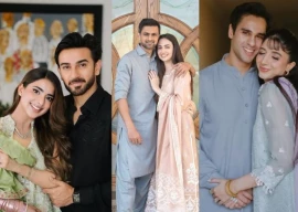 pakistani celebrity couples share eidul azha moments