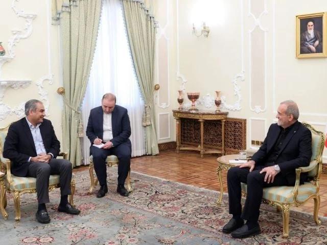 interior minister mohsin naqvi held talks with iranian president masoud pezeshkian in tehran interior minister mohsin naqvi held talks with iranian president masoud pezeshkian in tehran