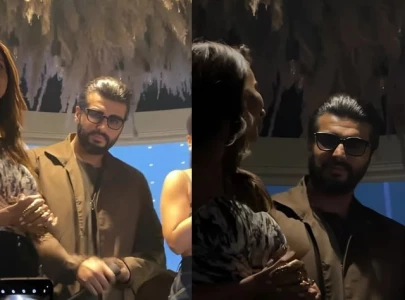 arjun kapoor reacts to fan s malaika shout at promotion event arjun kapoor reacts to fan s malaika shout at promotion event