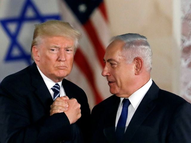 trump netanyahu photo reuters