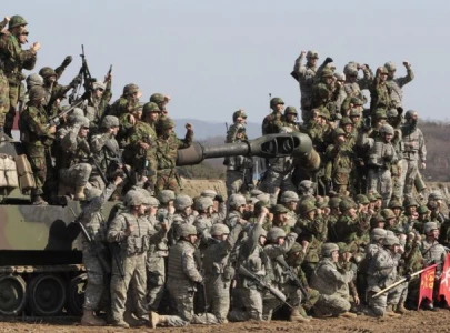 us south korea japan launch second multidomain military drill in east asia us south korea japan launch second multidomain military drill in east asia