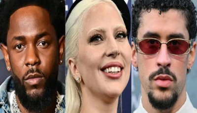 kendrick lamar bad bunny and lady gaga photo afp
