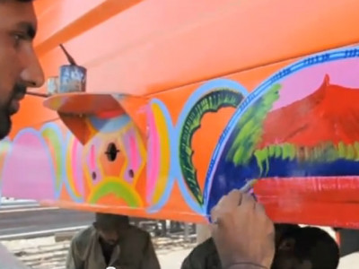 youtube video of the day the intricacies of truck art