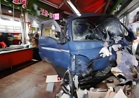 still from video footage showing truck in the market photo reuters still from video footage showing truck in the market photo reuters