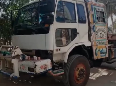 woman opens fire after trailer hits her car