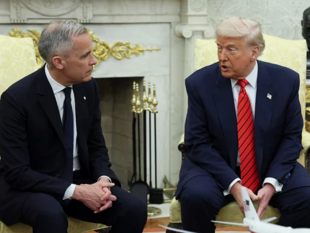 us president donald trump meets with canadian prime minister mark carney in the oval office at the white house in washington d c u s may 6 2025 photo reuters us president donald trump meets with canadian prime minister mark carney in the oval office at the white house in washington d c u s may 6 2025 photo reuters