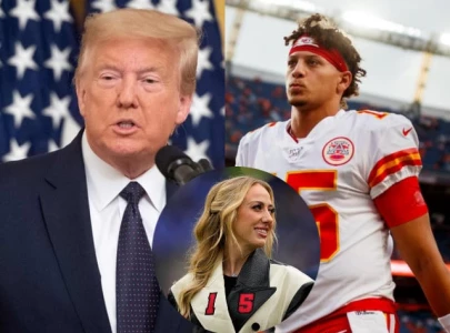 patrick mahomes shuts down political endorsement after donald trump praises wife brittany