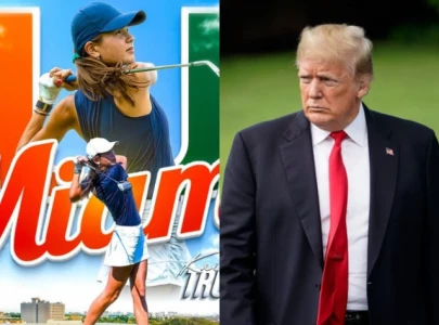 donald trump s granddaughter kai joins university of miami golf team beyond excited