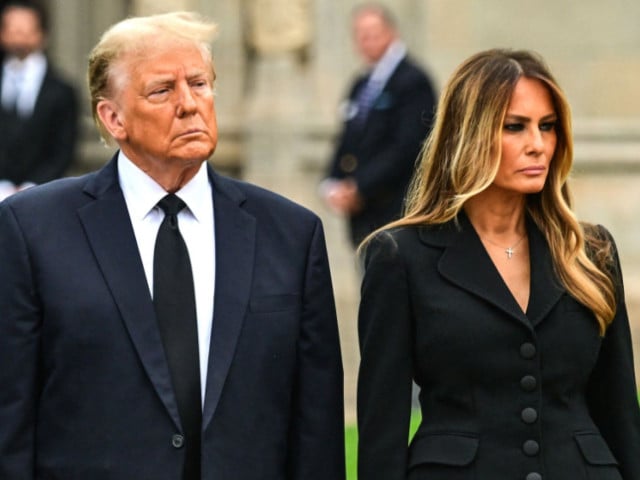 Melania Trump spotted in NYC as husband Donald Trump holds rally in North Carolina