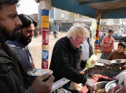 donald trump look alike sings to sell pudding in punjab donald trump look alike sings to sell pudding in punjab