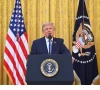 united states president donald trump speaks about election security during an address to the nation from the east room of the white house in washington dc us july 16 2026 photo reuters