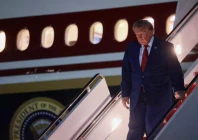 us president donald trump disembarks air force one at joint base andrews maryland us august 11 2026 photo reuters