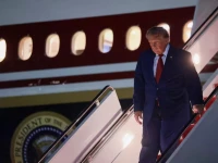 us president donald trump disembarks air force one at joint base andrews maryland us august 11 2026 photo reuters