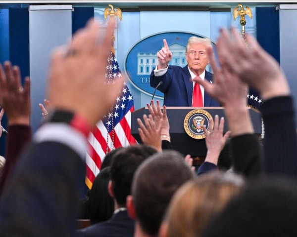 us president donald trump launched into a political attack on diversity hiring practices at a press conference on washington s deadly plane crash photo afp