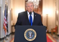 us president donald trump speaks during the angel families remembrance ceremony in the east room of the white house in washington dc on february 23 2026 photo afp