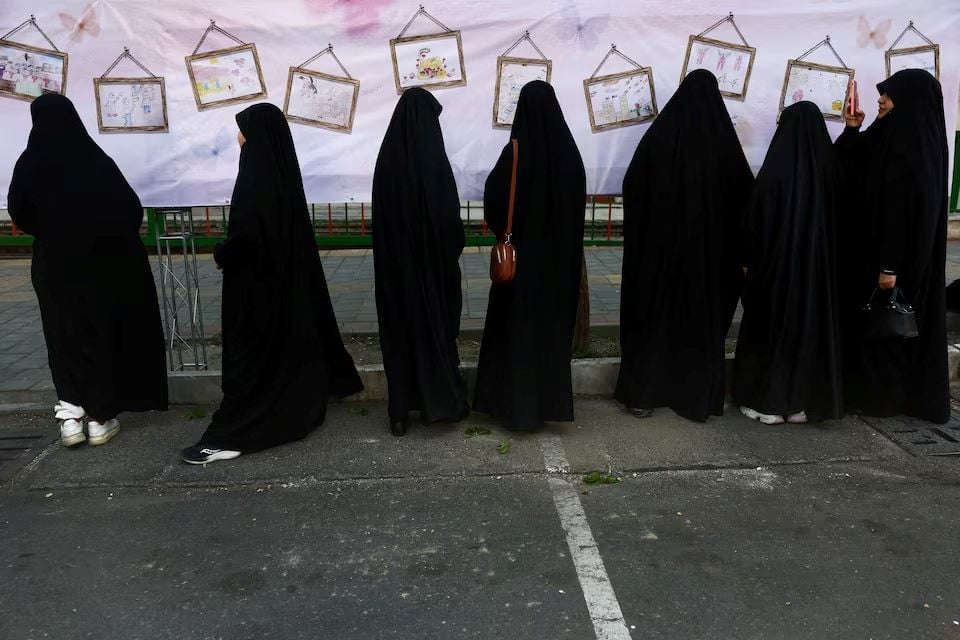A ceremony for Iranian children killed following Us airstrikes reflects the human cost when conflict replaces diplomacy. Majid Asgaripour/WANA (West Asia News Agency) via REUTERS