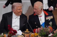 united states president donald trump and king charles iii interacting at a state banquet at windsor castle in 2025 photo reuters united states president donald trump and king charles iii interacting at a state banquet at windsor castle in 2025 photo reuters