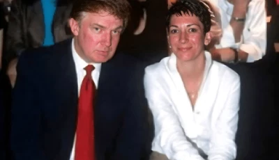 ghislaine maxwell and donald trump are shown in this image released by the department of justice in washington dc us on december 23 2025 as part of a new trove of documents from its investigations into the late financier and convicted sex offender jeffrey epstein photo reuters