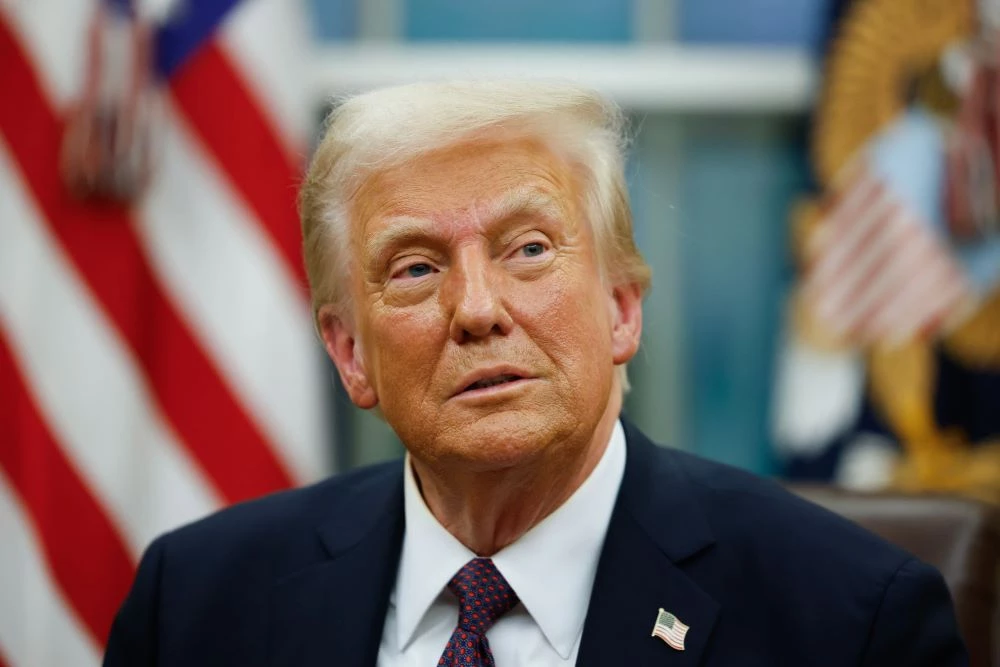 speaking at the white house on monday he offered trade opportunities for both pakistan and india photo file speaking at the white house on monday he offered trade opportunities for both pakistan and india photo file