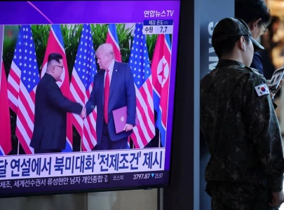trump says north korea s kim has responded to his overtures