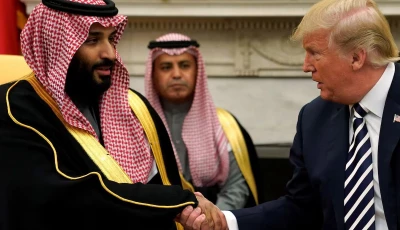 us president donald trump shakes hands with saudi arabia s crown prince mohammed bin salman in the oval office at the white house in washington us march 20 2018 photo reuters
