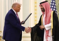 president trump formalised a strategic economic partnership during a ceremonial signing with saudi crown prince mohammed bin salman photo cnn