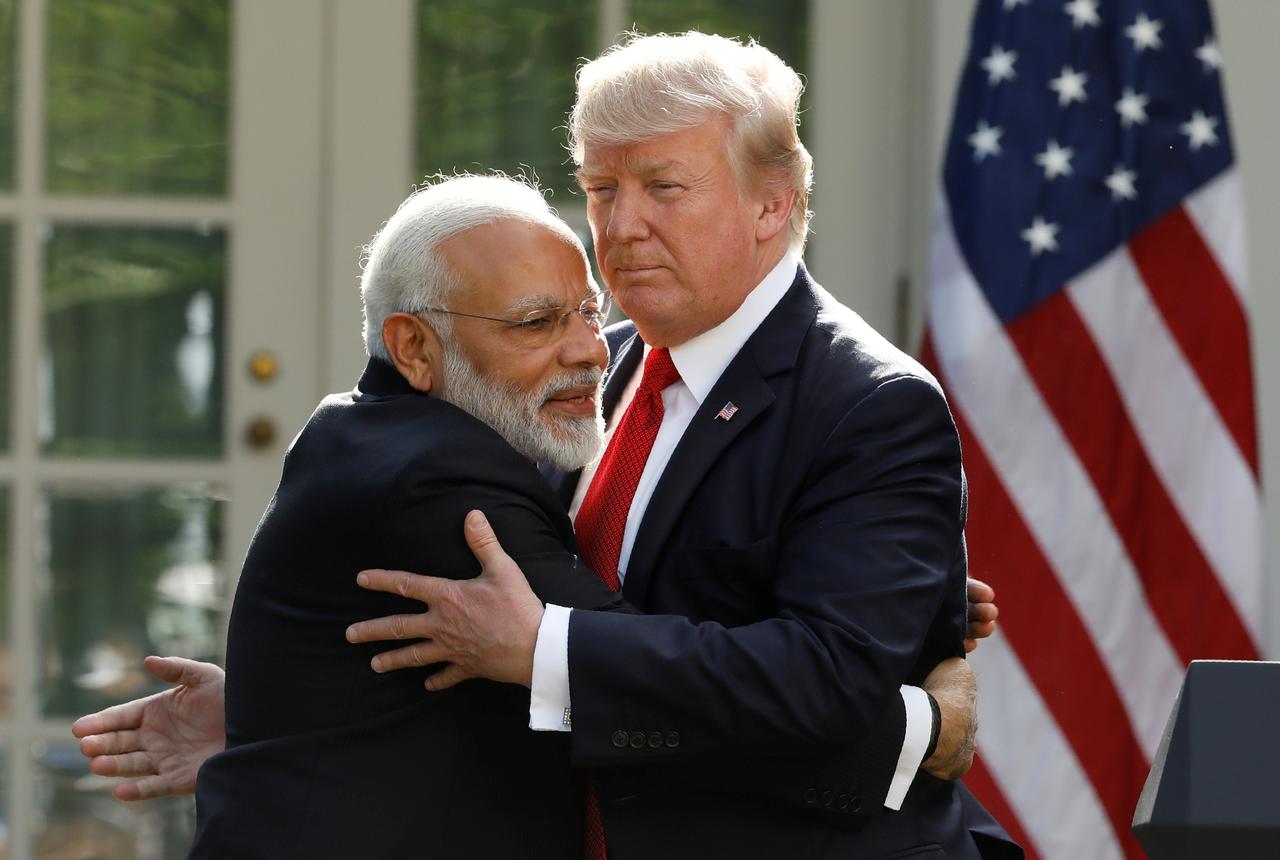 us president donald trump and indian prime minister narendra modi photo file