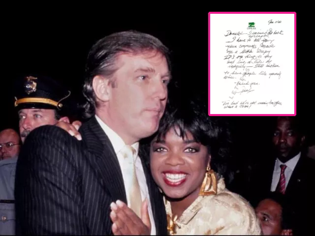 oprah winfrey s private letter to donald trump resurfaces following kamala harris endorsement at dnc oprah winfrey s private letter to donald trump resurfaces following kamala harris endorsement at dnc
