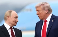 president donald trump speaks with russian president vladimir putin at joint base elmendorf richardson in anchorage alaska august 15 photo reuters