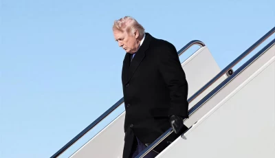 us president donald trump disembarks air force one upon arrival at joint base andrews in maryland us march 23 2026 reuters
