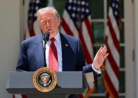 us president donald trump delivers remarks in the rose garden at the white house in washington dc us may 8 2026 reuters