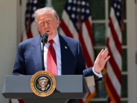 us president donald trump delivers remarks in the rose garden at the white house in washington dc us may 8 2026 reuters