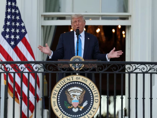 president donald trump speaks as he attends a summer soiree held on the south lawn of the white house in washington d c us june 4 2025 photo reuters