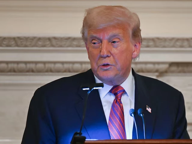 us president donald trump speaks at a dinner with republican senators in the state dining room at the white house in washington d c us july 18 2025 photo reuters